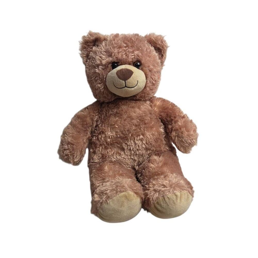 Build-A-Bear Workshop Lil Brownie Cub teddy bear with brown fur Plush 14"